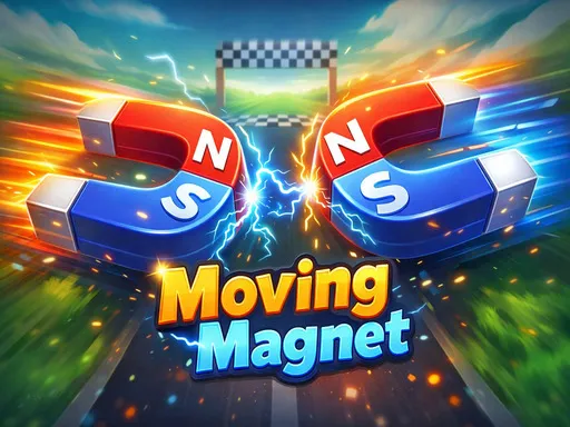 Moving Magnet Puzzle Game